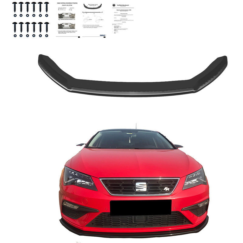 Spoiler anteriore Seat Leon (5F) HB/SC/ST FR/Cupra – Simoni Racing – foto 3