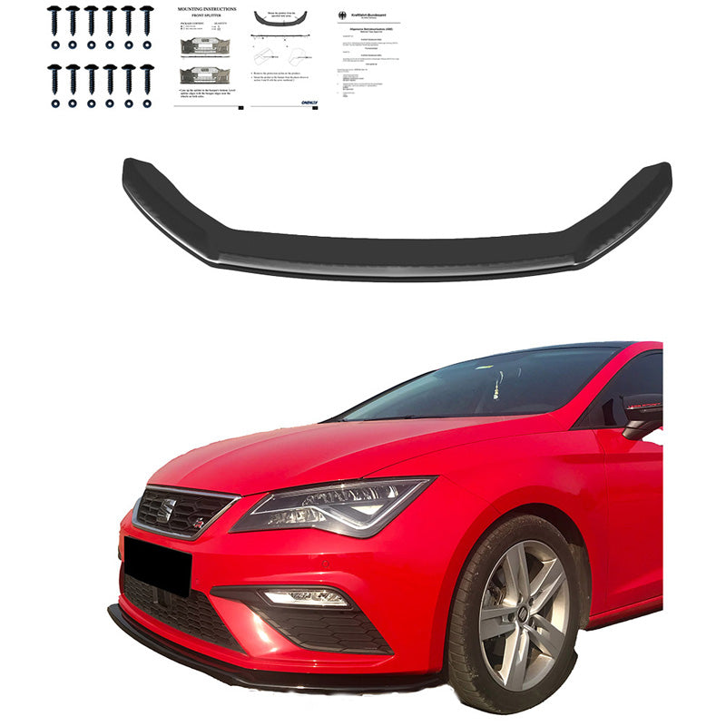 Spoiler anteriore Seat Leon (5F) HB/SC/ST FR/Cupra – Simoni Racing – foto 4