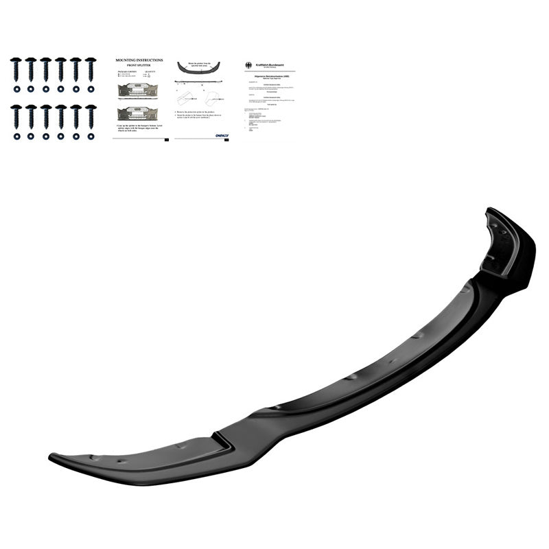Spoiler anteriore BMW 5-Series F10/F11 M-Pack 2011-2016 - V2 – Simoni Racing
