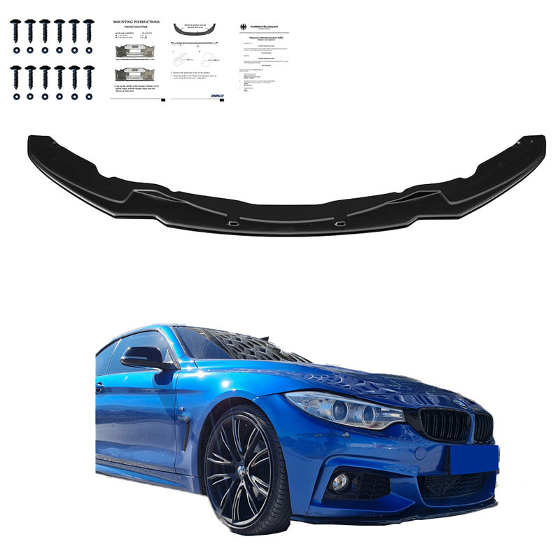 Spoiler anteriore BMW 4-Series F32/F33/F36 M-Pack 2013-2019 - V2 – Simoni Racing – foto 4