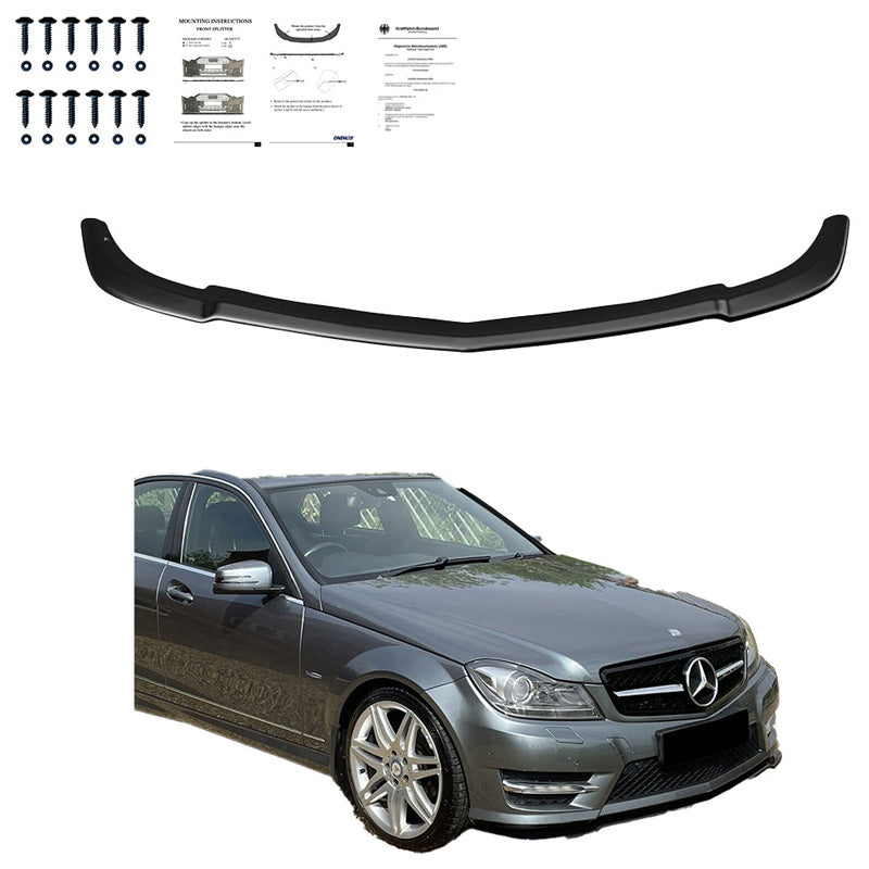 Spoiler anteriore Mercedes C-Class W204 AMG-Line Facel 2011-2014 – Simoni Racing – foto 3