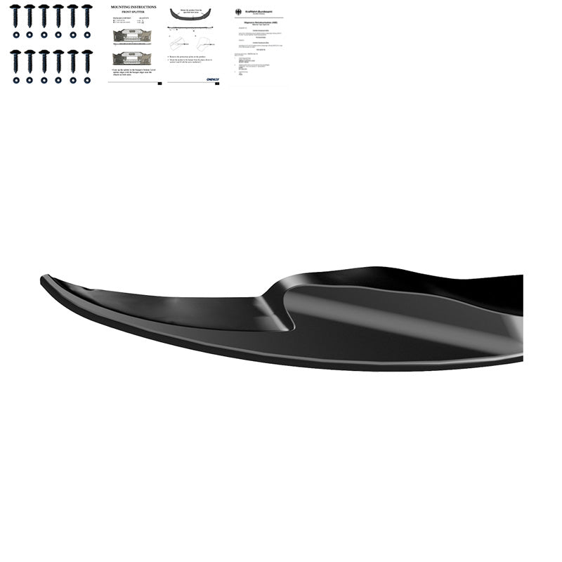 Spoiler anteriore BMW M3 E92 Coupe/E93 Convertible 2007-2013 -V2 – Simoni Racing – foto 3