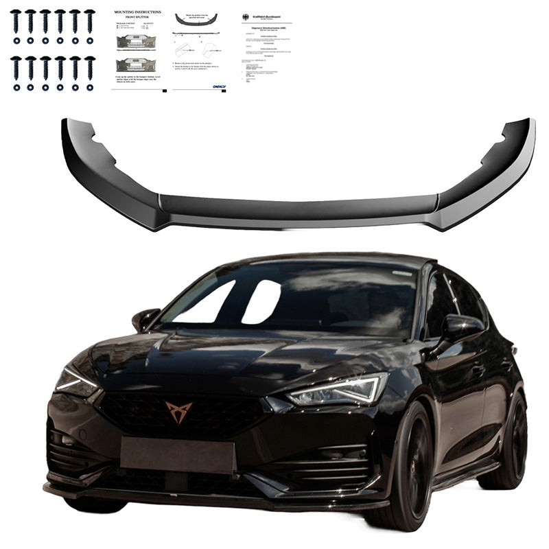 Spoiler anteriore Cupra Leon HB/ST 2020-2024 - Version 3 - – Simoni Racing – foto 4