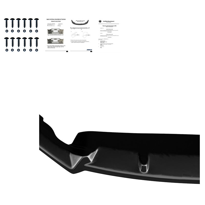 Spoiler anteriore Skoda Octavia IV RS HB/Kombi 2020- - – Simoni Racing – foto 3