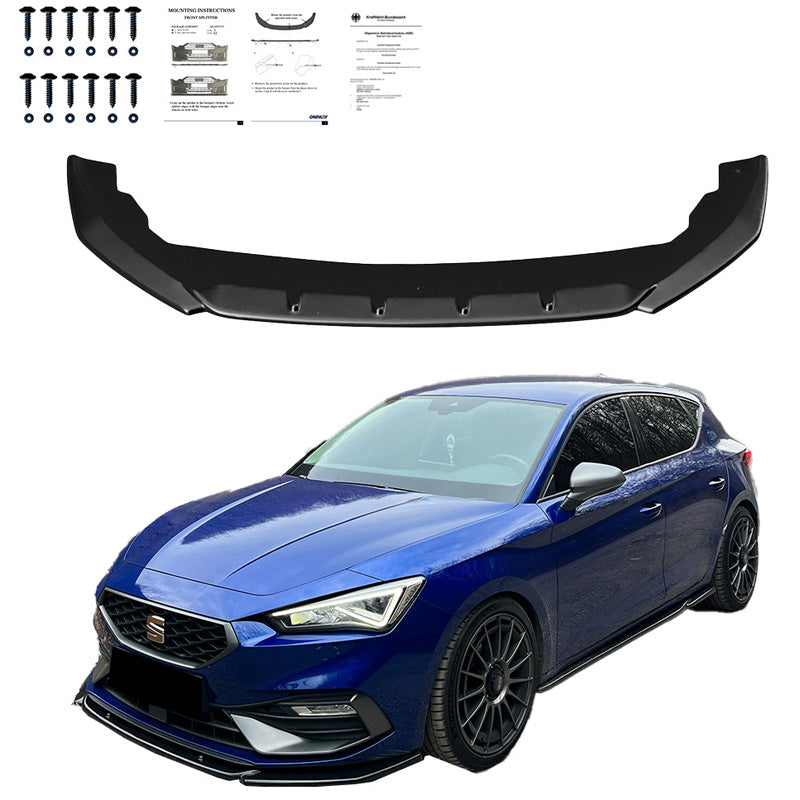 Spoiler anteriore Seat Leon IV HB/ST FR 2020- - – Simoni Racing – foto 3