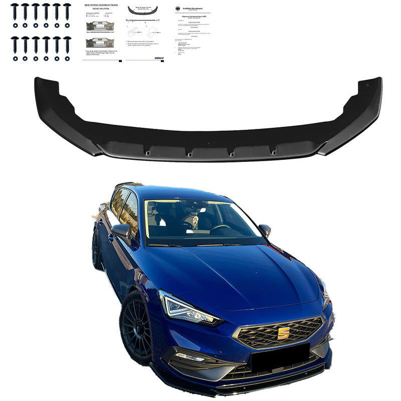 Spoiler anteriore Seat Leon IV HB/ST FR 2020- - – Simoni Racing – foto 4