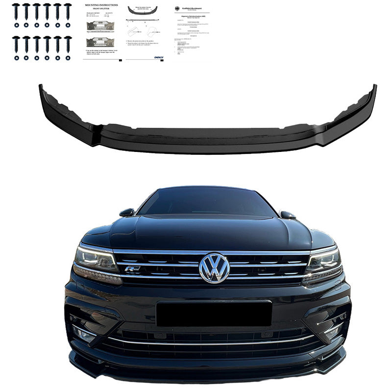Spoiler anteriore VW Tiguan II R-Line 2016-2020 incl. Allspace - – Simoni Racing – foto 4