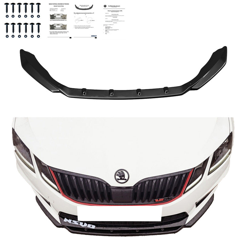 Spoiler anteriore Skoda Octavia III RS HB/Kombi 2013-2016 - – Simoni Racing – foto 4