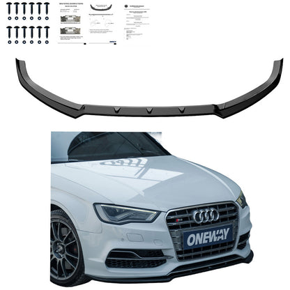Spoiler anteriore Audi S3 8V (Sedan/Convertible) 2013-2016 - V2 – Simoni Racing – foto 4