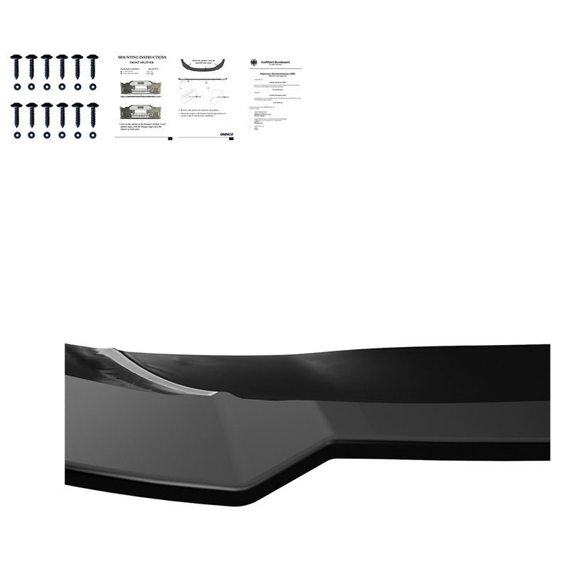 Spoiler anteriore Mercedes A-Class W176 AMG-Line Facel 2015-2018 – Simoni Racing – foto 3