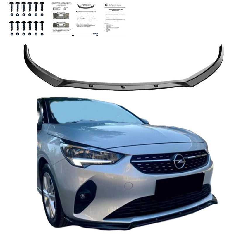 Spoiler anteriore Opel Corsa F 2019- - – Simoni Racing – foto 3