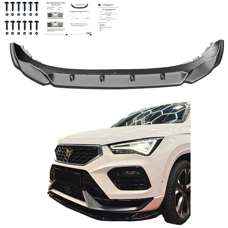 Spoiler anteriore Cupra Ateca 2018-2021 & Facelift 2021-2024 - – Simoni Racing – foto 2
