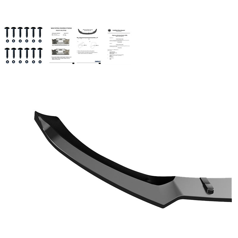 Spoiler anteriore Mercedes CLA Coupe AMG-Line C118/X118 2019 – Simoni Racing – foto 3
