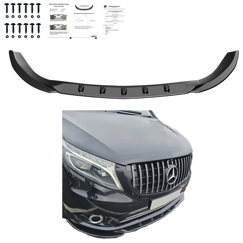 Spoiler anteriore Mercedes Vito W447 2014- - – Simoni Racing – foto 3