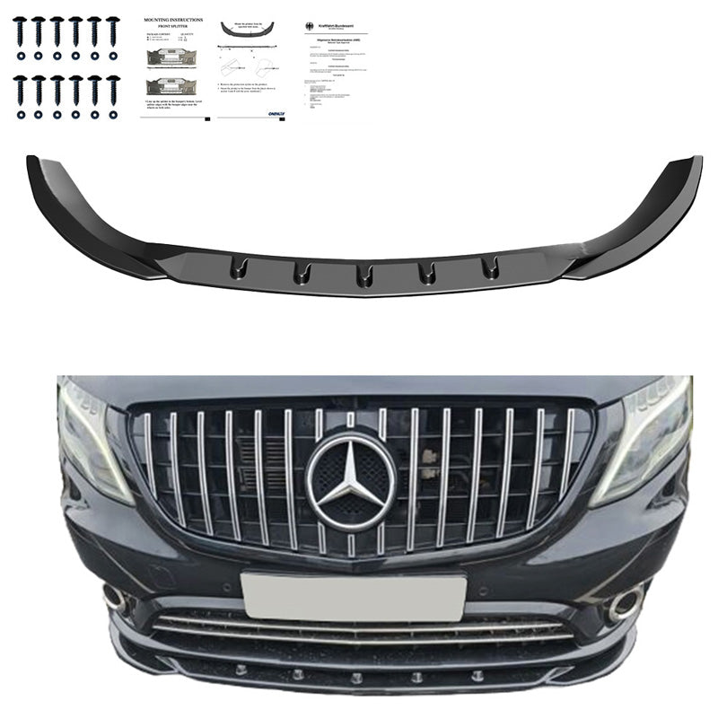 Spoiler anteriore Mercedes Vito W447 2014- - – Simoni Racing – foto 4