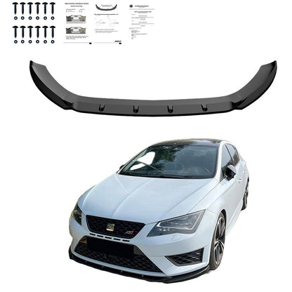 Spoiler anteriore Seat Leon (5F) HB/SC/ST FR/Cupra 2013-2016 V2 – Simoni Racing – foto 3