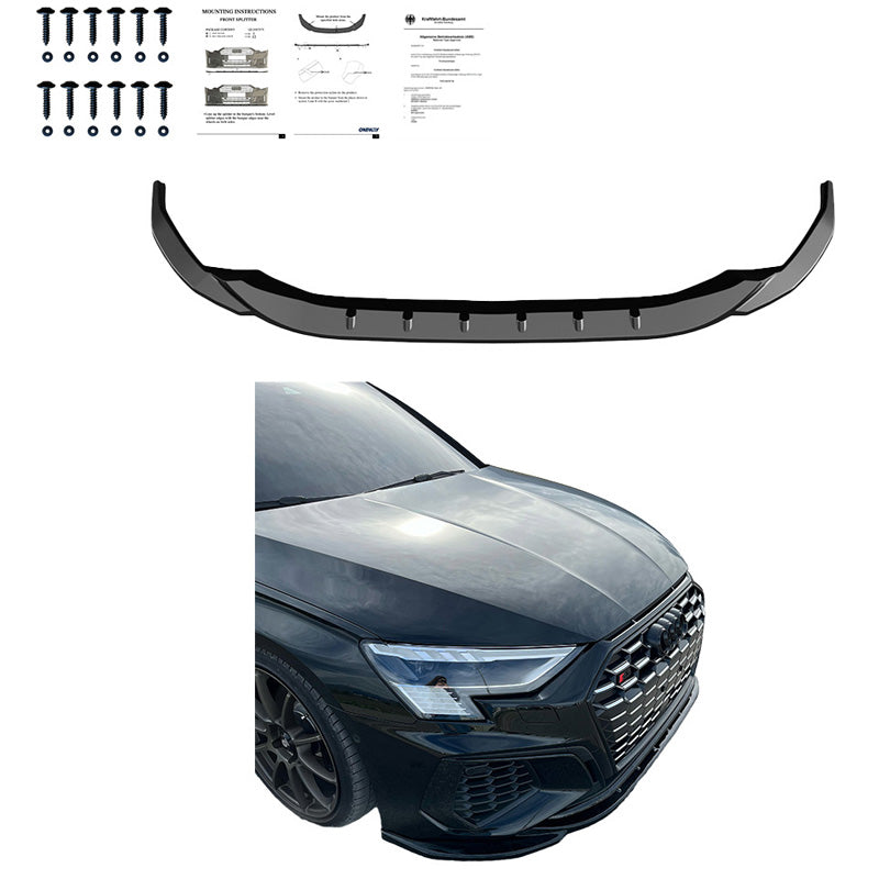 Spoiler anteriore Audi A3 S-Line/S3 8Y 2020- - Version 2 - – Simoni Racing – foto 3