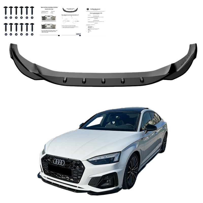 Spoiler anteriore Audi A5 S-Line/S5 F5 Facelift 2019- - – Simoni Racing – foto 3