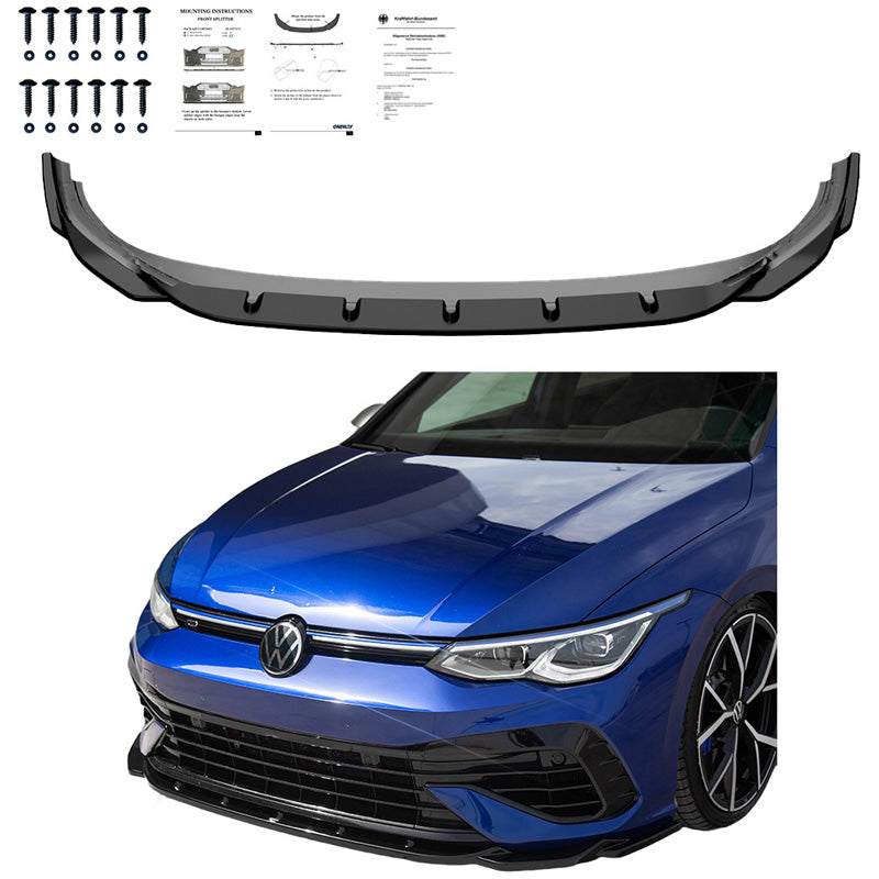 Spoiler anteriore Volkswagen Golf VIII HB/Variant R 2020- - – Simoni Racing – foto 3