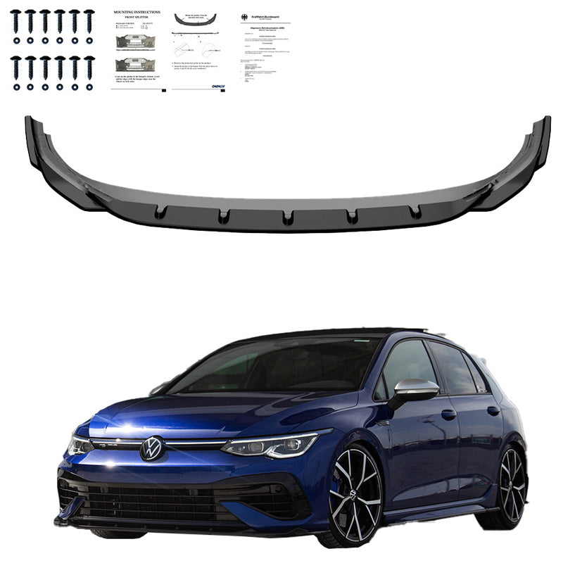 Spoiler anteriore Volkswagen Golf VIII HB/Variant R 2020- - – Simoni Racing – foto 4