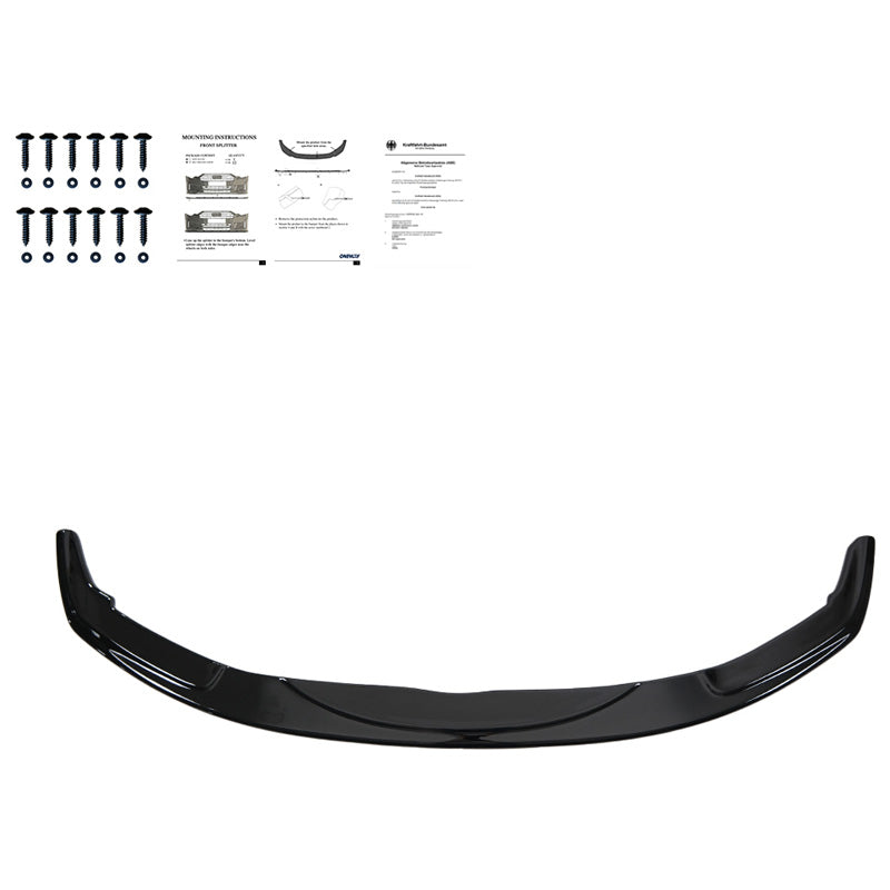 Spoiler anteriore BMW 5-Series F10/F11 M-Pack 2011-2016 - V3 - – Simoni Racing