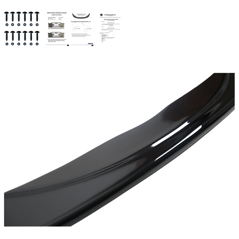 Spoiler anteriore BMW 5-Series F10/F11 M-Pack 2011-2016 - V3 - – Simoni Racing – foto 3