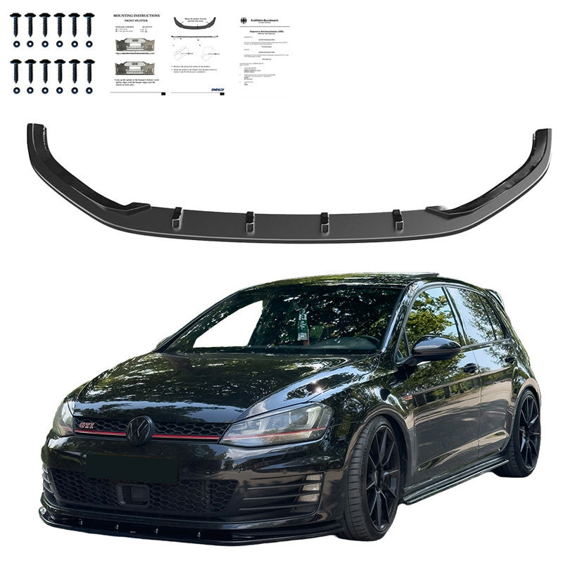 Spoiler anteriore VW Golf VII HB/Variant GTi/GTD 2013-2016 - – Simoni Racing – foto 3