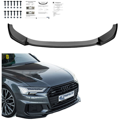 Spoiler anteriore Audi A6 S-Line/S6 C8 (Sedan/Avant) 2018- V2 – Simoni Racing – foto 2
