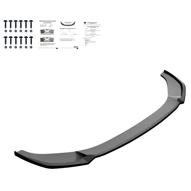 Spoiler anteriore Audi A6 S-Line/S6 C8 (Sedan/Avant) 2018- V2 – Simoni Racing – foto 4