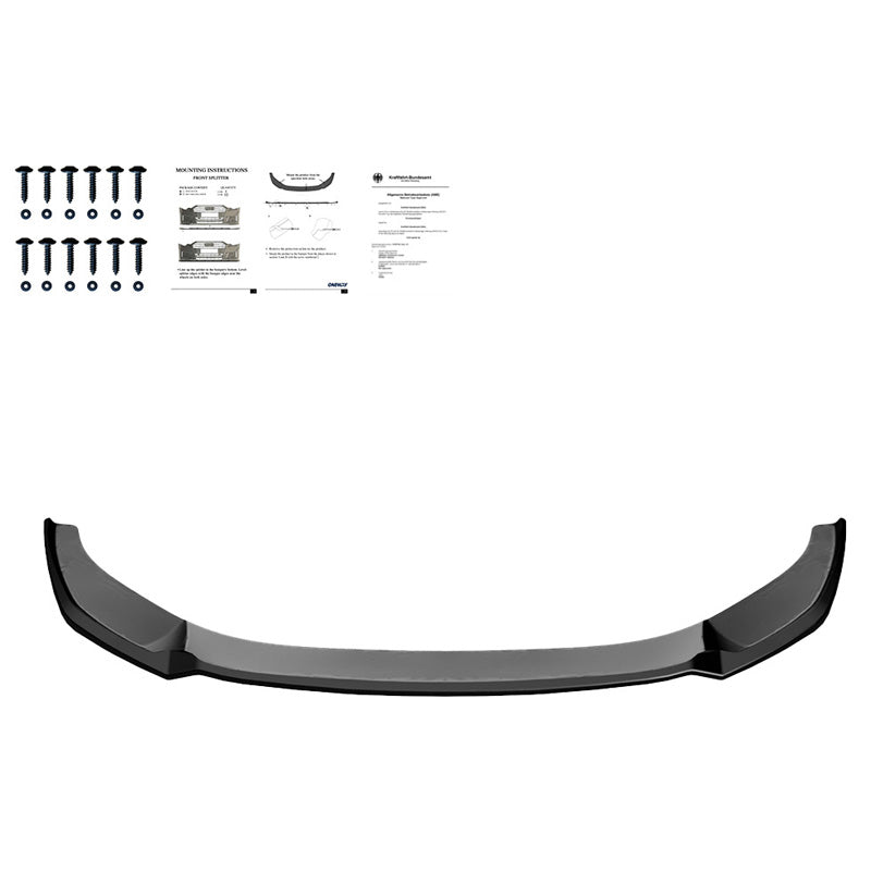 Spoiler anteriore Audi A6 S-Line/S6 C8 (Sedan/Avant) 2018- V2 – Simoni Racing – foto 5