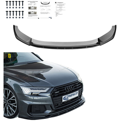 Spoiler anteriore Audi A6 S-Line/S6 C8 (Sedan/Avant) 2018- - V3 – Simoni Racing – foto 3