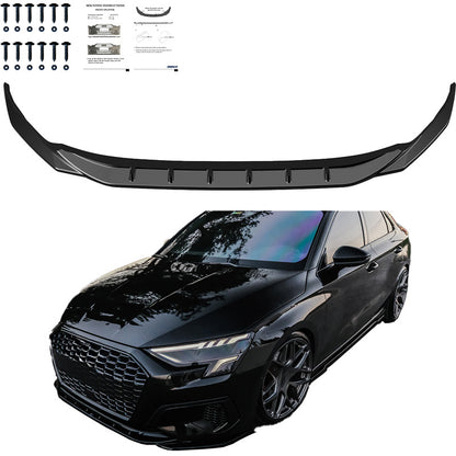 Spoiler anteriore Audi A3 (8Y) Sedan/Sportback 2020-2024 – Simoni Racing – foto 4