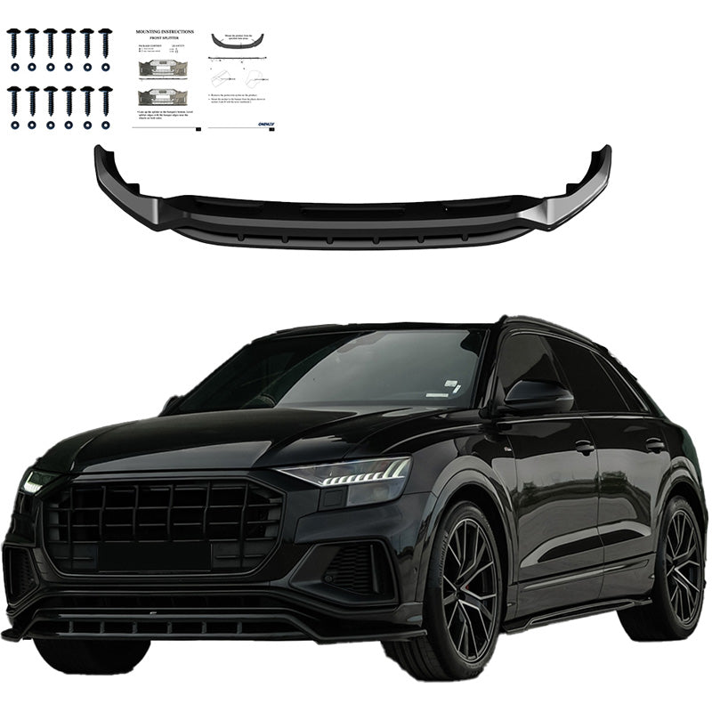 Spoiler anteriore Audi Q8 S-Line & SQ8 MK1 2018-2023 - – Simoni Racing – foto 5