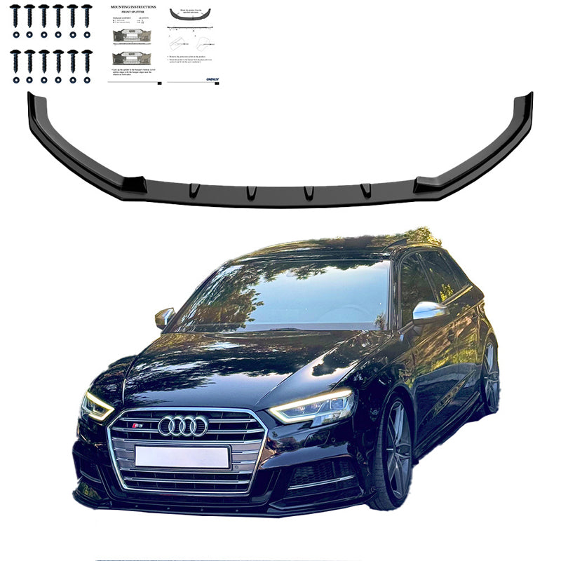Spoiler anteriore Audi S3 Sportback 8V Facelift 2016-2020 - V2 - – Simoni Racing – foto 3