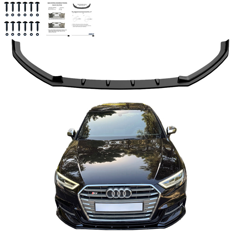 Spoiler anteriore Audi S3 Sportback 8V Facelift 2016-2020 - V2 - – Simoni Racing – foto 4