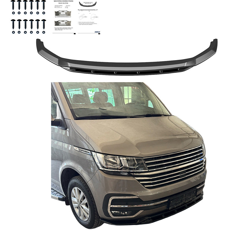 Spoiler anteriore Volkswagen Transporter T6.1 2020-2022 - V5 - – Simoni Racing – foto 5