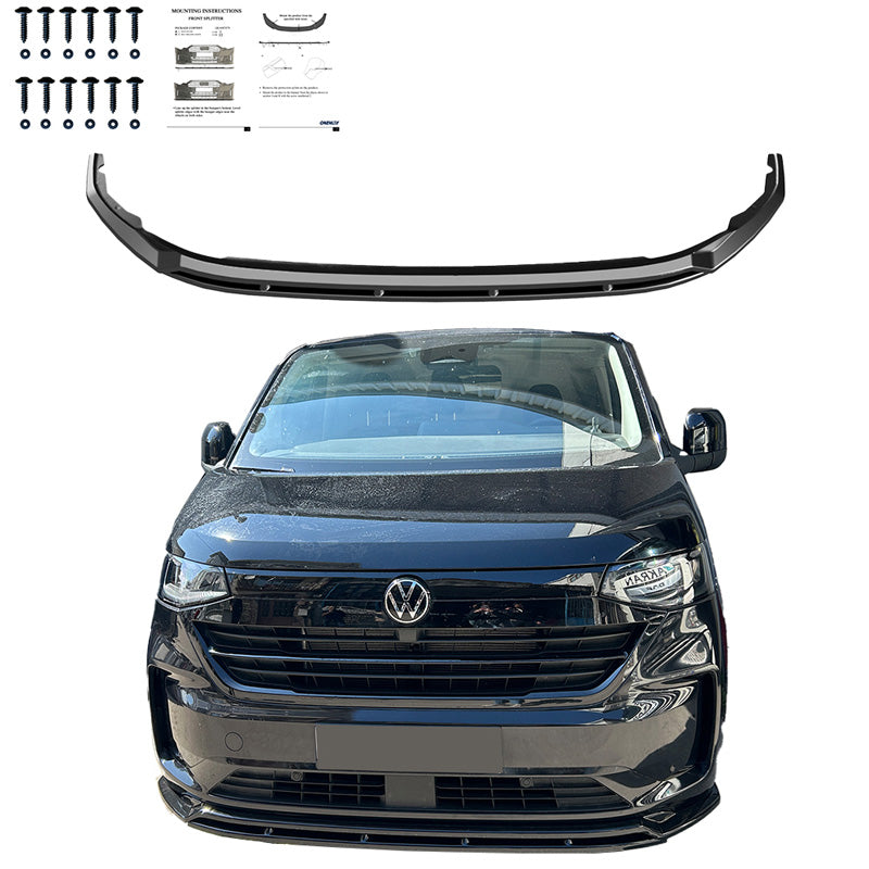 Spoiler anteriore Volkswagen Transporter T7 2024- -  - Version 2 – Simoni Racing – foto 4