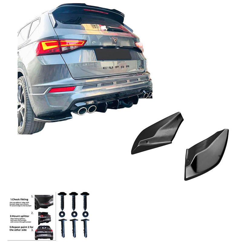 Diffusori laterali posteriori Cupra Ateca MK1 2018- – Simoni Racing – foto 3