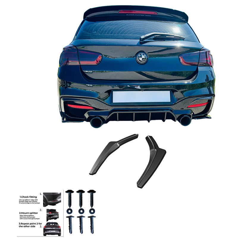 Diffusori laterali posteriori BMW 1-Series F20/F21 M-Power – Simoni Racing – foto 4
