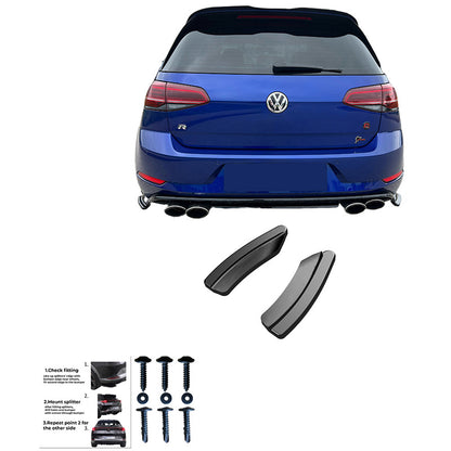 Diffusori laterali posteriori VW Golf VII (7.5) HB R 2017-2020 - – Simoni Racing – foto 4