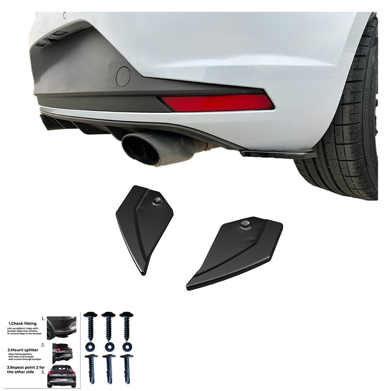 Diffusori laterali posteriori Seat Leon (5F) HB FR/Cupra '13-'20 – Simoni Racing – foto 3
