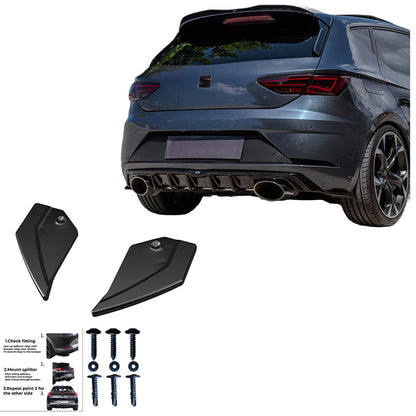Diffusori laterali posteriori Seat Leon (5F) HB FR/Cupra '13-'20 – Simoni Racing – foto 4