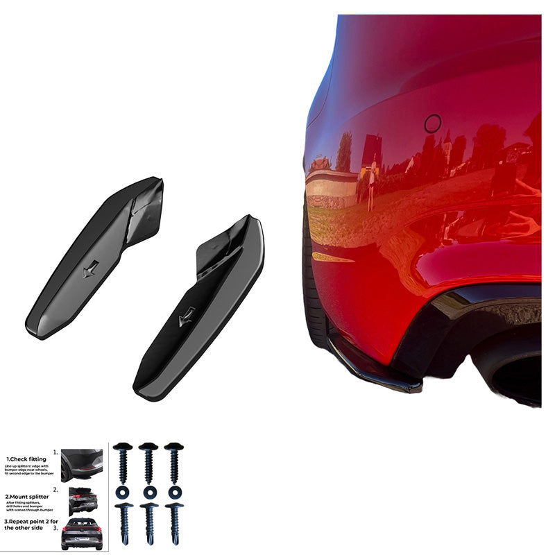 Diffusori laterali posteriori Audi RS3 8V Sportback 2015-2016 - – Simoni Racing – foto 2
