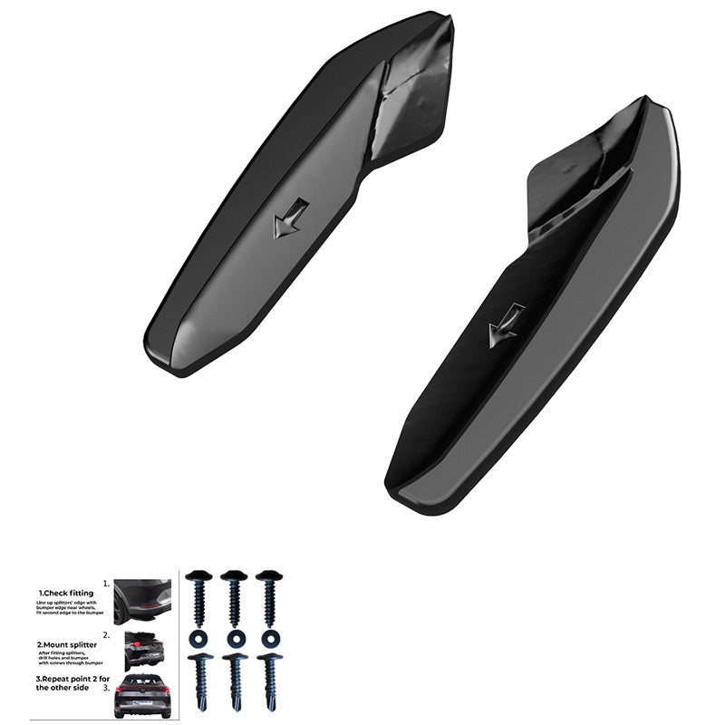 Diffusori laterali posteriori Audi RS3 8V Sportback 2015-2016 - – Simoni Racing – foto 3