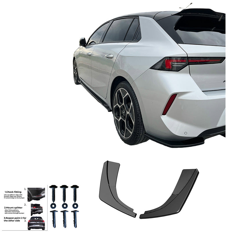 Diffusori laterali posteriori Opel Astra L HB 5-doors 2021- - – Simoni Racing – foto 3
