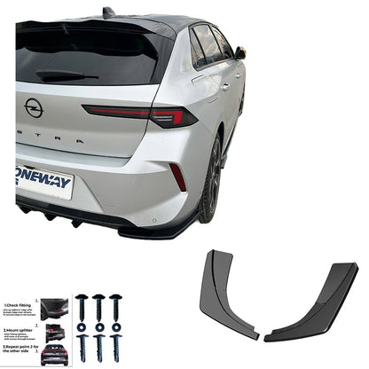 Diffusori laterali posteriori Opel Astra L HB 5-doors 2021- - – Simoni Racing – foto 4