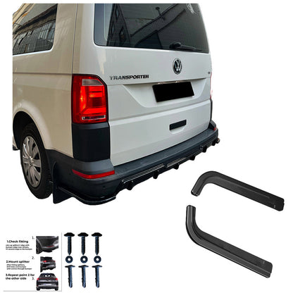 Diffusori laterali posteriori VW Transporter T6/T6.1 2015-2022 - – Simoni Racing – foto 3