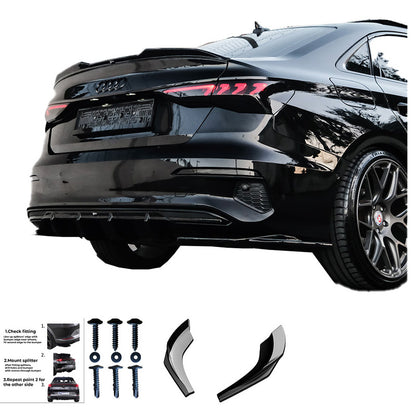 Diffusori laterali posteriori Audi A3 (8Y) Sedan 2020-2024 – Simoni Racing – foto 3