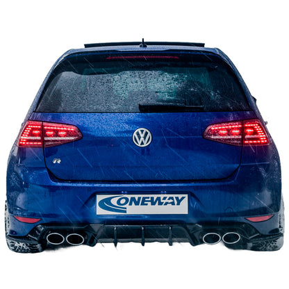 Diffusori laterali posteriori VW Golf VII HB R 2013-2016 - V3 - – Simoni Racing – foto 2