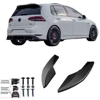 Diffusori laterali posteriori VW Golf VII HB R 2013-2016 - V3 - – Simoni Racing – foto 3